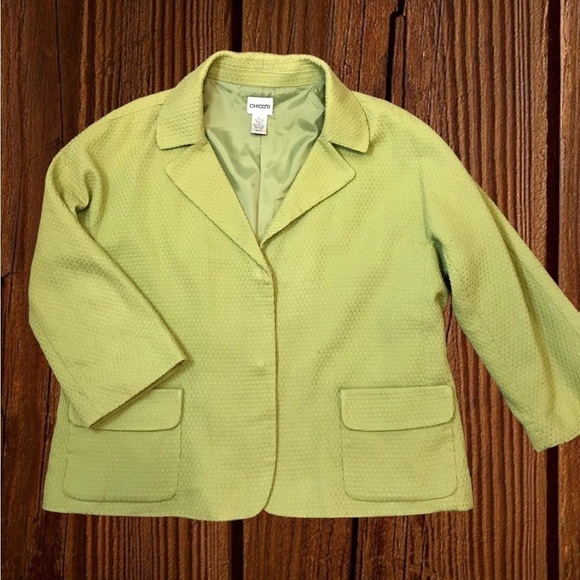 apple Green Jacket by Chico - Picture 9 of 12